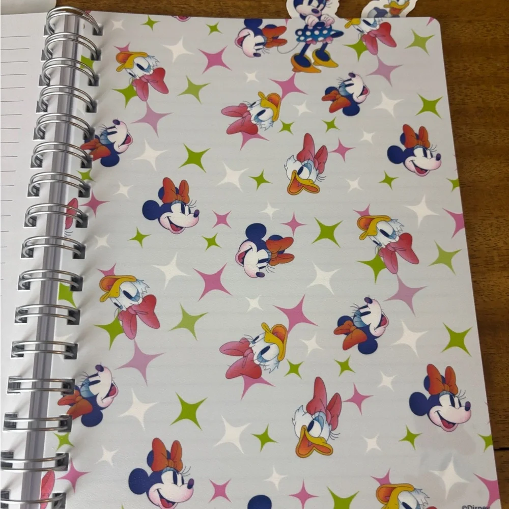 Disney Tabbed Notebook with Minnie Mouse & Daisy Duck